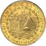 République. 8 escudos 1838, Cuzco. Av. ... 