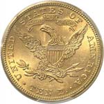 10 dollars Liberté 1896, Philadelphie. Av. ... 