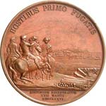 Washington (1732-1799). Médaille en bronze ... 