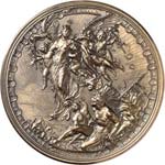 Christophe Colomb. Médaille en bronze ... 