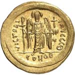 Justinien I (545-565). Solidus, ... 