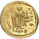 Phocas (607-610). Solidus, Constantinople. ... 