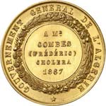 Napoléon III (1852-1870). Médaille en or ... 