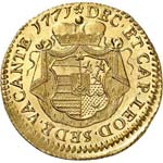 Liège, Siège vacant (1771-1772). Ducat ... 