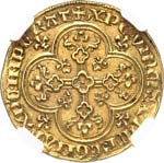 Philippe V (1316-1322). Agnel d’or. Av. ... 