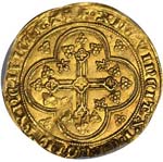 Philippe VI (1328-1350). Écu d’or à la ... 