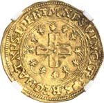 Henri II (1547-1559). Écu d’or à la ... 