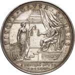 Louis XIV (1643-1715). Médaille en argent ... 