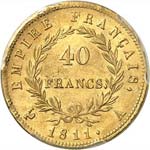 Premier Empire (1804-1814). 40 francs or ... 