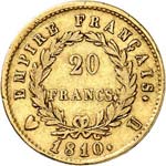 Premier Empire (1804-1814). 20 francs or ... 
