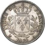 Louis XVIII (1814-1824). 5 francs 1814, ... 
