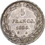 Louis Philippe Ier (1830-1848). 5 francs ... 