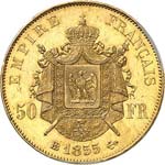 Napoléon III (1852-1870). 50 francs or ... 