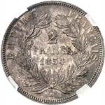 Napoléon III (1852-1870). 2 francs 1854, ... 