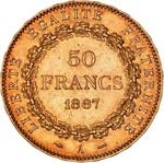 III° République (1870-1940). 50 francs ... 