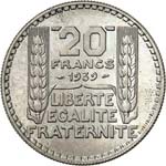 III° République (1870-1940). 20 francs ... 