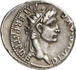 Caligula (37-41). Denier 37-38, Lyon. Av. ... 