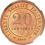III° République (1870-1940). 20 centimes ... 