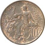 III° République (1870-1940). 10 centimes ... 