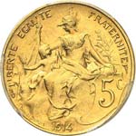 III° République (1870-1940). 5 centimes ... 
