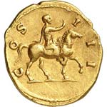 Hadrien (117-138). Aureus 125-128, Rome. ... 