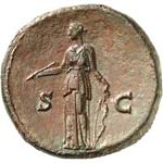 Hadrien (117-138). Sesterce, Rome. Av. ... 