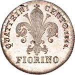 Florence, Léopold II (1824-1859). Fiorino ... 