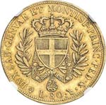 Victor Emmanuel I (1814-1821). 80 lire ... 