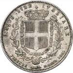 Victor Emmanuel II (1861-1878). 5 lire ... 
