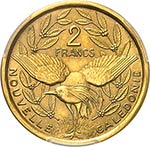Union Française. 2 francs 1949, épreuve en ... 