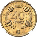 40 francs non daté (1958) essai en ... 