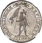 Berne. 4 franken 1799, ... 