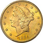 20 dollars Liberty 1894 ... 