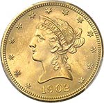 10 dollars Liberty 1902, ... 