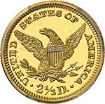 2 1/2 dollar Liberty 1899, Philadelphie, ... 