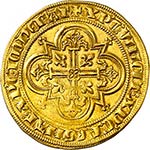Philippe IV (1285-1314). Masse d’or, ... 