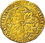 Charles VI (1380-1422). Agnel d’or. Av. ... 