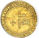 Henri VI d’Angleterre (1422-1453). Angelot ... 