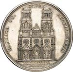 Louis XV (1715-1774). Médaille en argent ... 