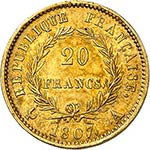 Premier Empire (1804-1814). 20 francs an ... 