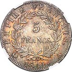 Premier Empire (1804-1814). 5 francs 1811 A, ... 