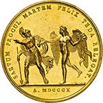 Premier Empire (1804-1814). Médaille en or ... 