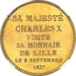 Charles X (1824-1830). 5 francs (module) en ... 