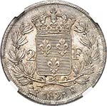 Charles X (1824-1830). 2 francs 1828 K, ... 