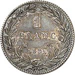 Louis Philippe (1830-1848). 1 franc 1831 T, ... 