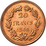 II° République (1848-1852). 20 francs ... 
