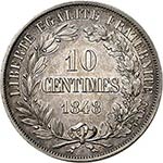 II° République (1848-1852). 10 centimes ... 