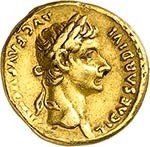 Tibère (14-37). Aureus, ... 