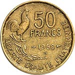 IV° République (1947-1958). 50 francs 1950 ... 