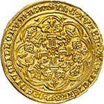 Edouard III (1327-1377). Noble d’or, ... 